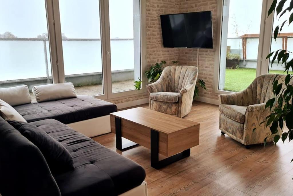 Appartement Le Nid : Rooftop Moderne Surplombant La